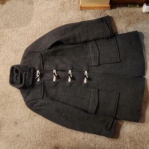 {Banana Republic} Wool Blend Toggle Coat Vintage